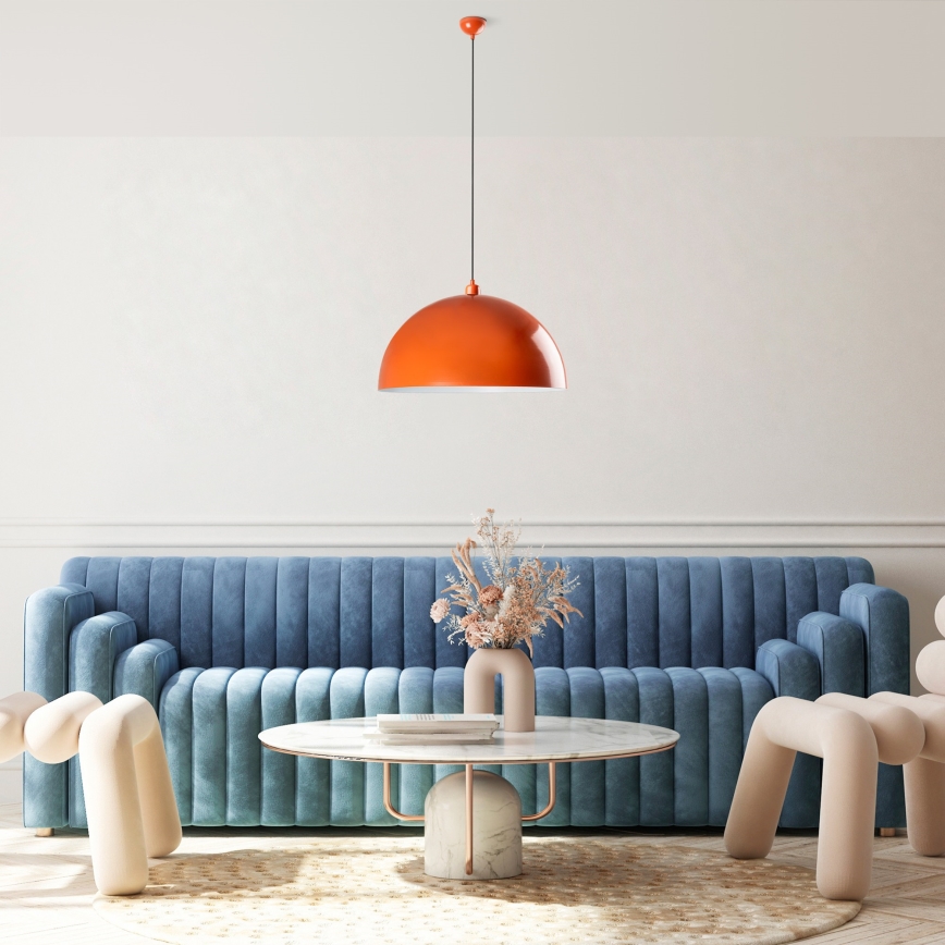 Pendel KURE 1xE27/40W/230V orange