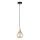 Pendel LACRIMA HONEY 1xE27/60W/230V