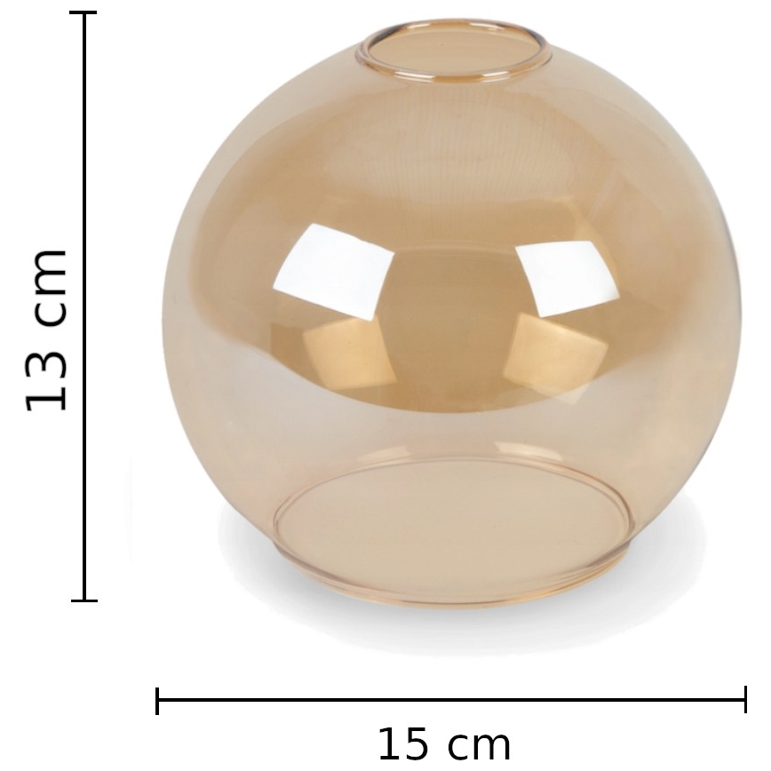 Pendel LACRIMA HONEY 1xE27/60W/230V