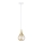 Pendel LACRIMA WHITE 1xE27/60W/230V