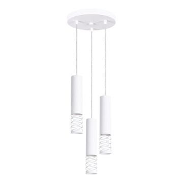 Pendel LAMI 3xGU10/10W/230V hvid