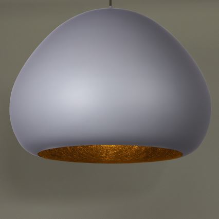 Pendel LAVA 1xE27/15W/230V grå/sort