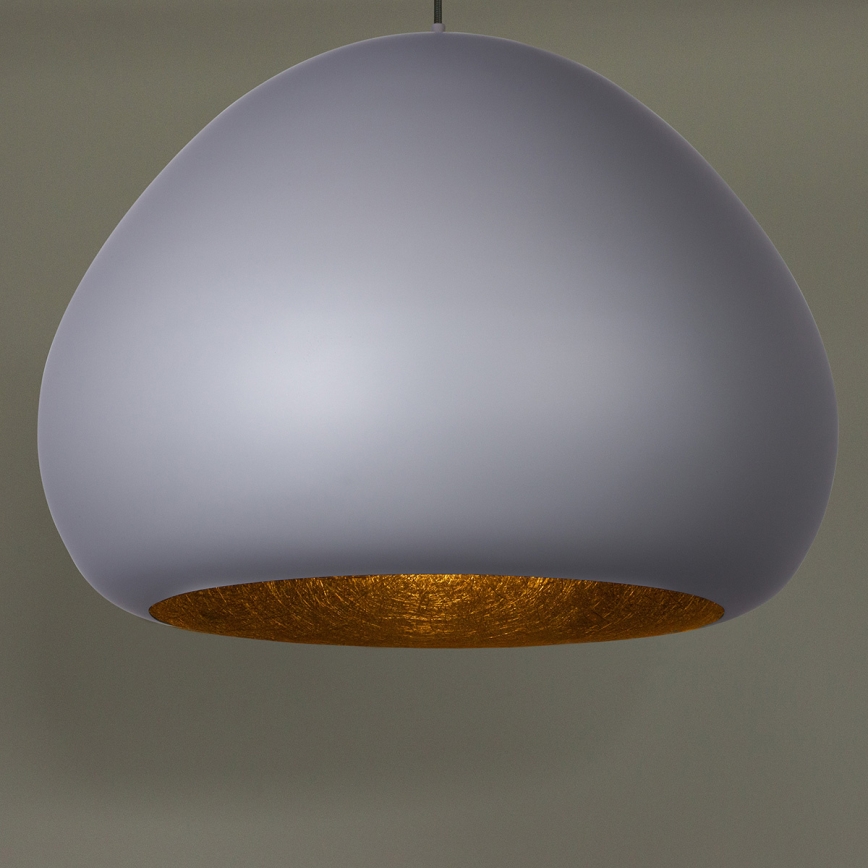 Pendel LAVA 1xE27/15W/230V grå/sort