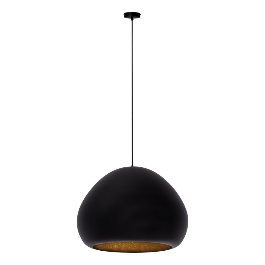Pendel LAVA 1xE27/15W/230V sort/guldfarvet