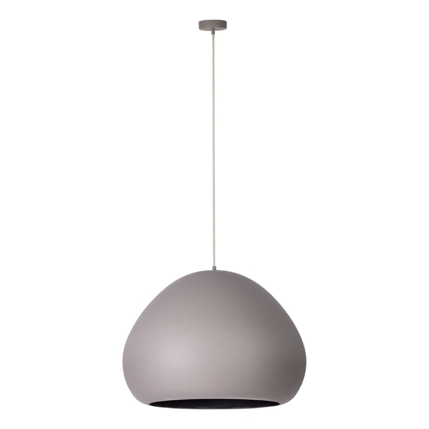 Pendel LAVA 1xE27/15W/230V taupe/sort