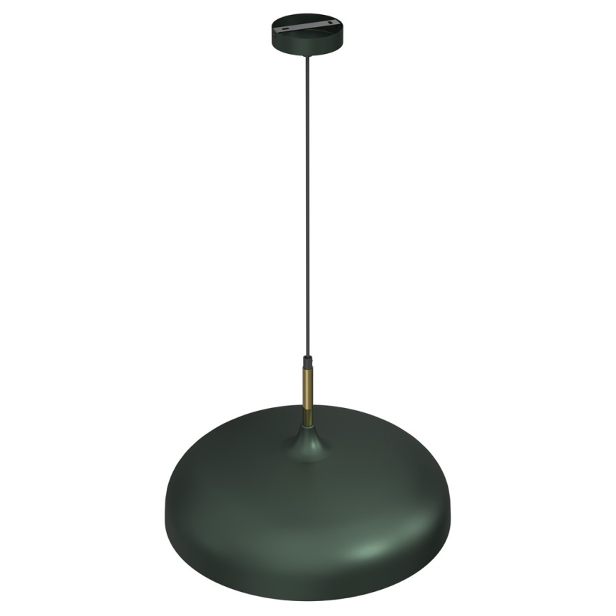 Pendel LINCOLN 1xE27/60W/230V diam. 45 cm grøn