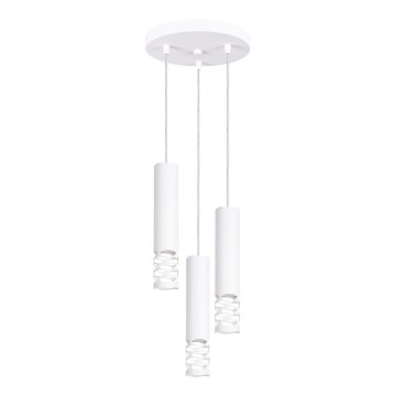 Pendel LIRO 3xGU10/10W/230V hvid