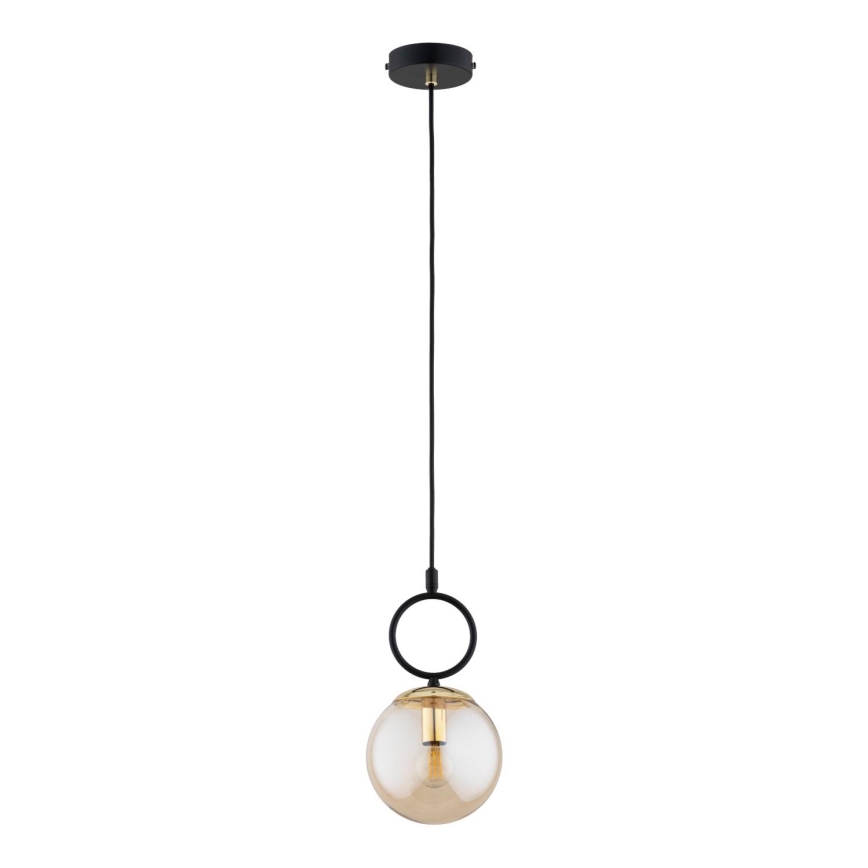 Pendel LISTER 1xE14/10W/230V sort/røget beige