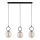 Pendel LISTER 3xE14/10W/230V sort/røget beige