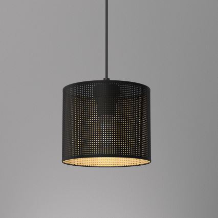 Pendel LOFT SHADE 1xE27/60W/230V diameter 18 cm sort/gylden