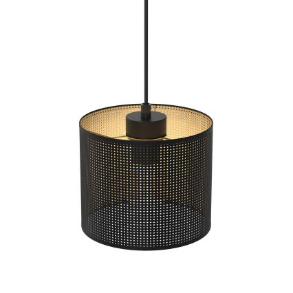 Pendel LOFT SHADE 1xE27/60W/230V diameter 18 cm sort/gylden