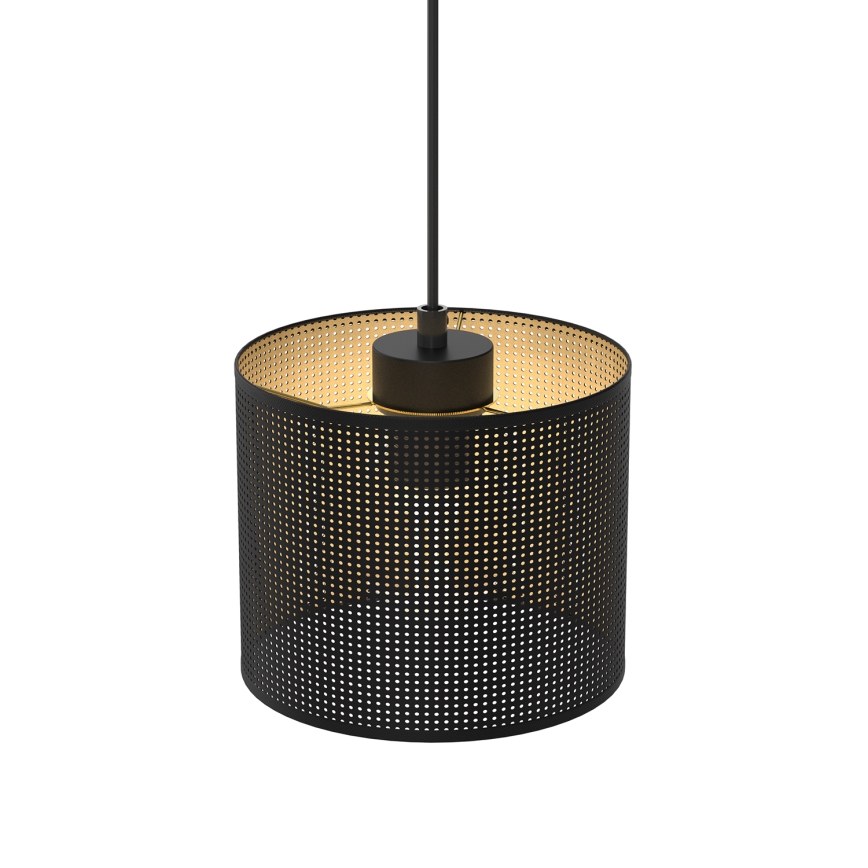 Pendel LOFT SHADE 1xE27/60W/230V diameter 18 cm sort/gylden