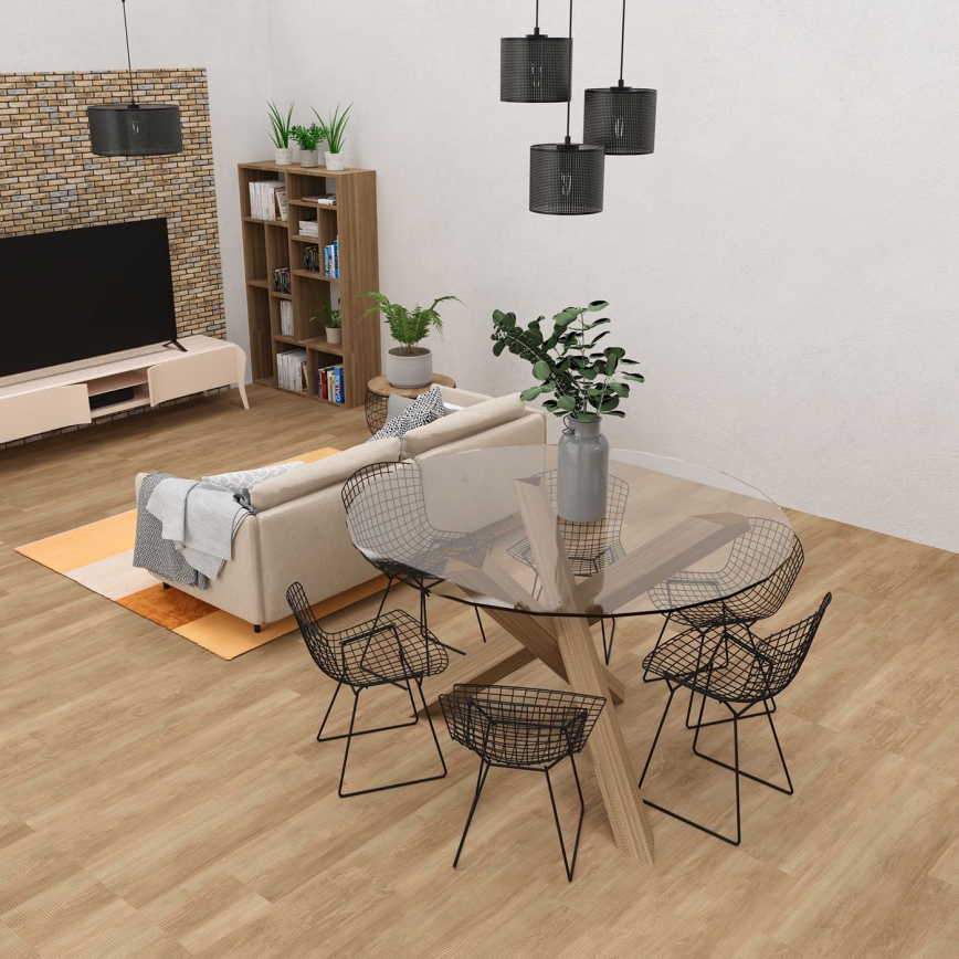 Pendel LOFT SHADE 3xE27/60W/230V sort