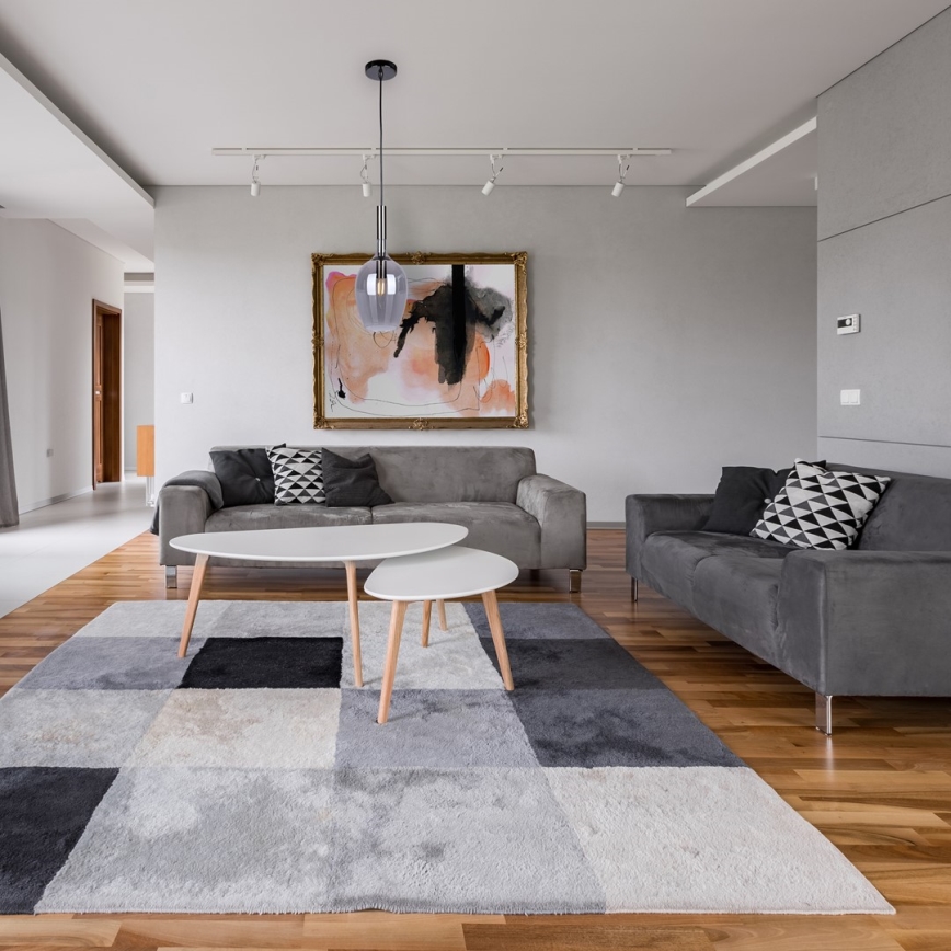 Pendel LUGANO 1xE14/40W/230V grå