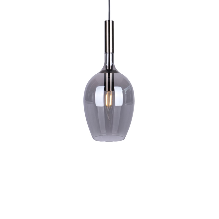 Pendel LUGANO 1xE14/40W/230V grå