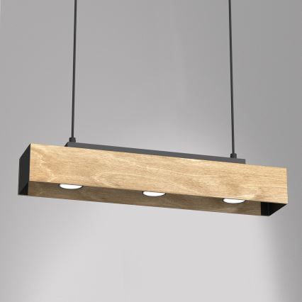 Pendel MAISON 3xGU10/8W/230V brun/eg
