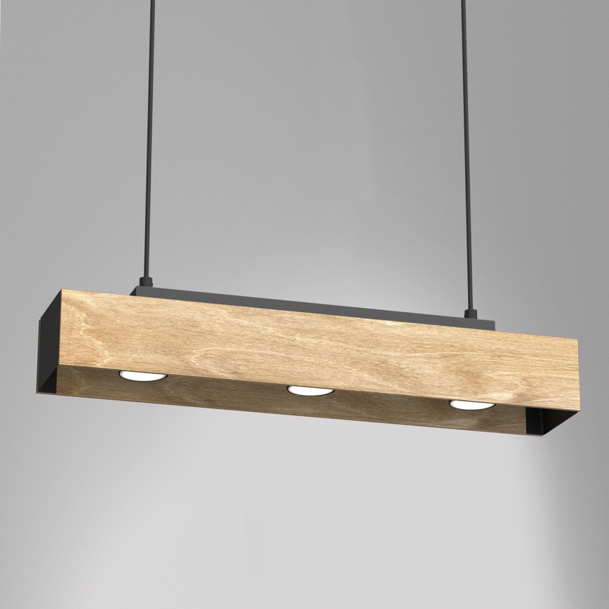 Pendel MAISON 3xGU10/8W/230V brun/eg