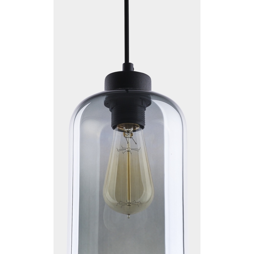 Pendel MARCO 1xE27/60W/230V sort