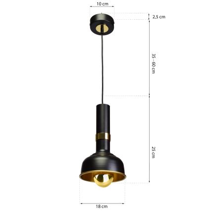 Pendel MARGO 1xE27/5,5W/230V