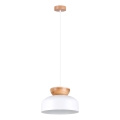 Pendel MARION 1xE27/15W/230V diameter 29,5 cm hvid