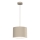 Pendel med kabel ARDEN 1xE27/15W/230V Ø 25 cm beige