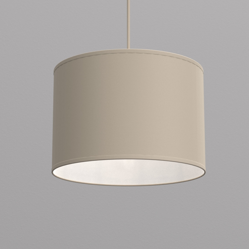 Pendel med kabel ARDEN 1xE27/15W/230V Ø 25 cm beige