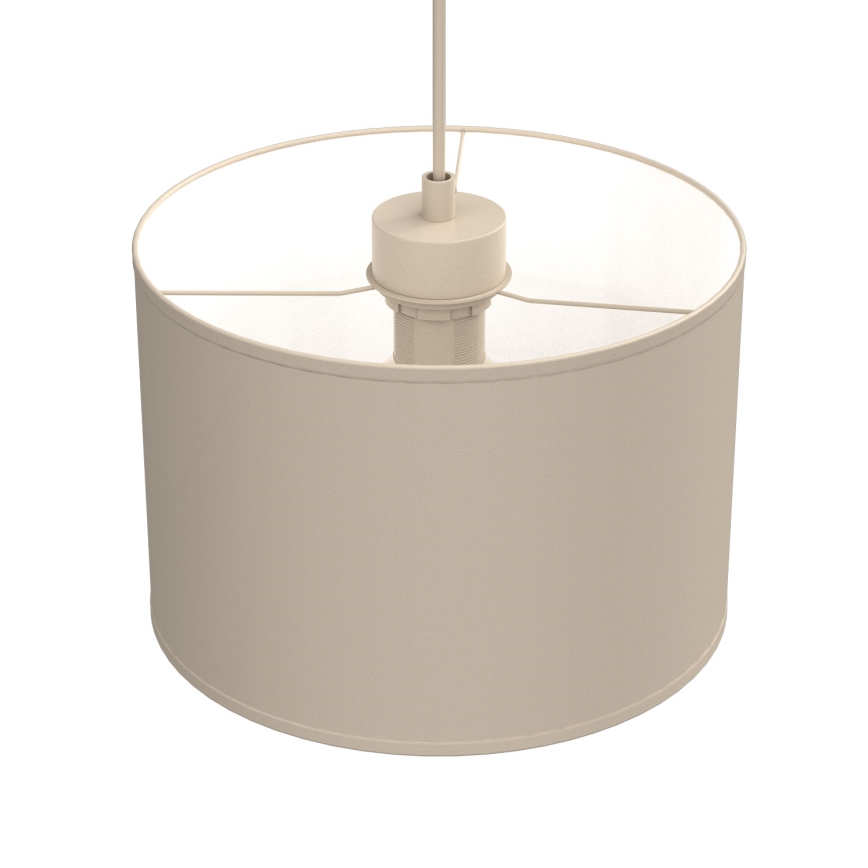 Pendel med kabel ARDEN 1xE27/15W/230V Ø 25 cm beige