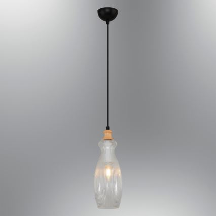 Pendel med kabel BOTTLE 1xE14/4W/230V klar
