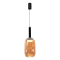 Pendel med kabel BUENO 1xGX53/9W/230V Ø 15 cm røgbrun