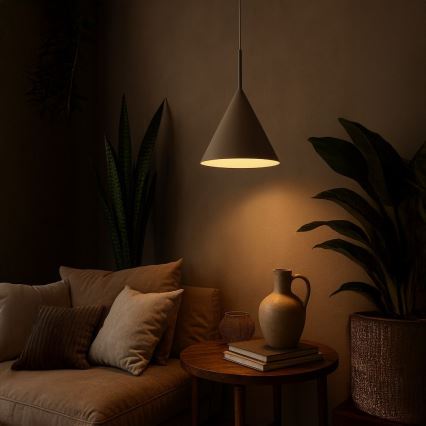 Pendel med kabel CAPITAL 1xGX53/15W/230V Ø 32 cm taupe