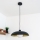Pendel med kabel ECLIPSE 1xE27/15W/230V sort/guld