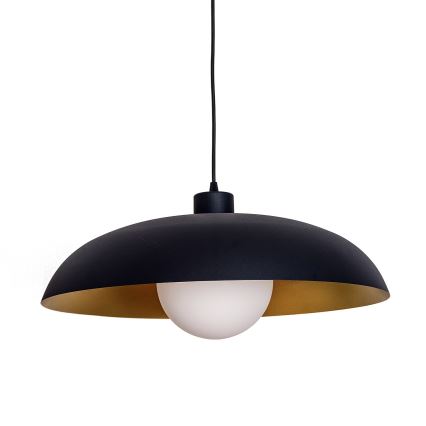 Pendel med kabel ECLIPSE 1xE27/15W/230V sort/guld
