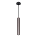 Pendel med kabel LUNGOMARE 1xGU10/10W/230V mat krom