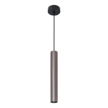 Pendel med kabel LUNGOMARE 1xGU10/10W/230V mat krom