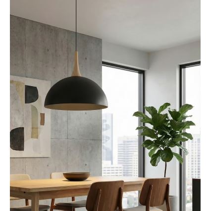 Pendel med kabel NAUTICA 1xGX53/12W/230V sort