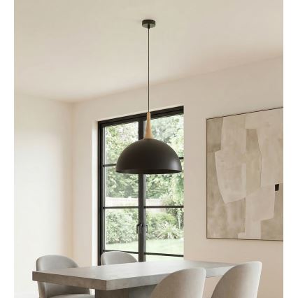 Pendel med kabel NAUTICA 1xGX53/12W/230V sort