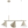 Pendel med kabel ZELTA 3xE27/15W/230V, beige