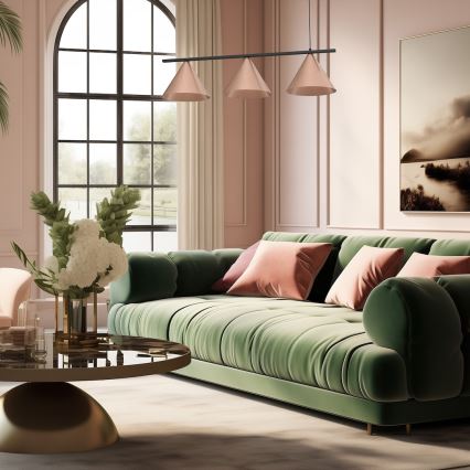 Pendel med kabelophæng CAPITAL 3xGX53/15W/230V kobberfarvet