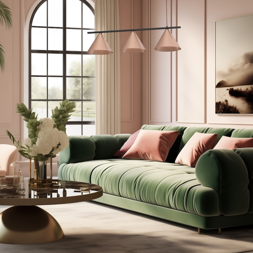 Pendel med kabelophæng CAPITAL 3xGX53/15W/230V kobberfarvet