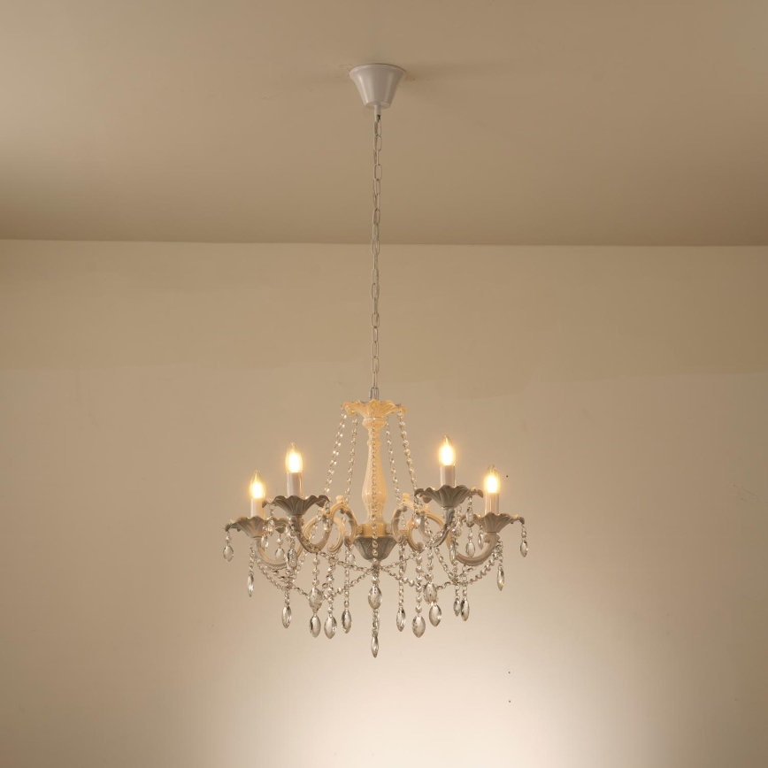 Pendel med kædeophæng 5xE14/15W/230V