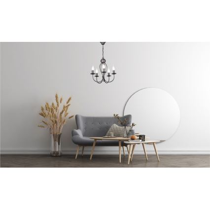 Pendel med kædeophæng ARTHUR 5xE14/40W/230V