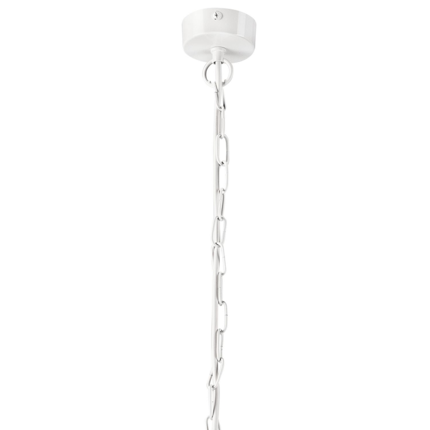 Pendel med kædeophæng CEDRIC II 4xE27/60W/230V hvid