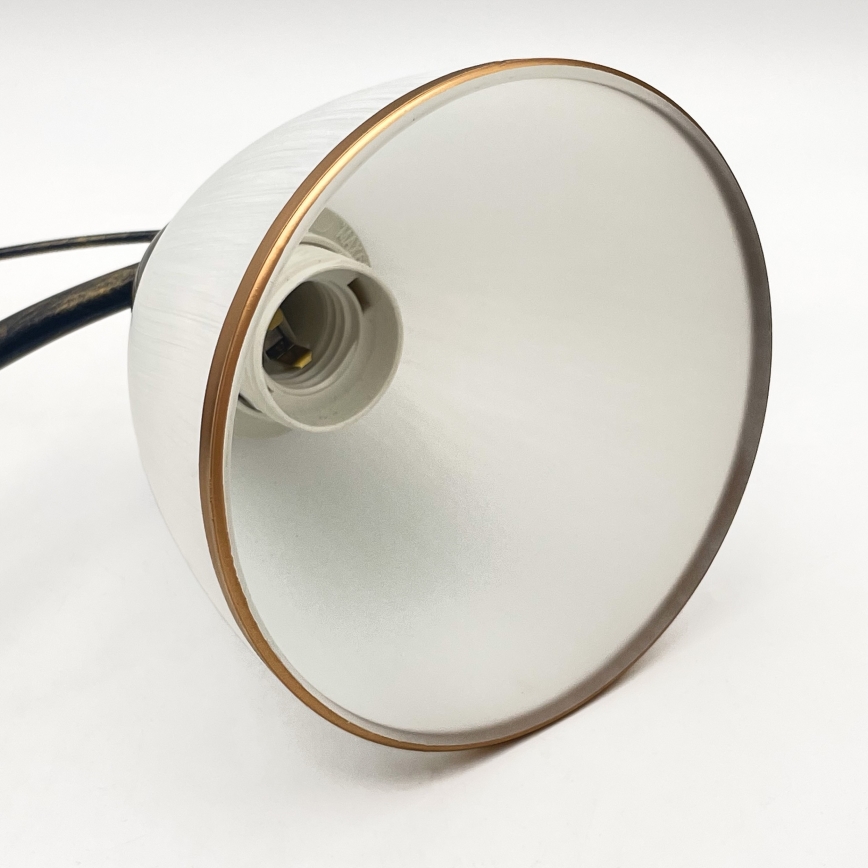 Pendel med kædeophæng RETRO 2xE27/60W/230V bronze/patina