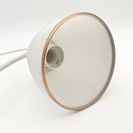 Pendel med kædeophæng RETRO 2xE27/60W/230V mat hvid