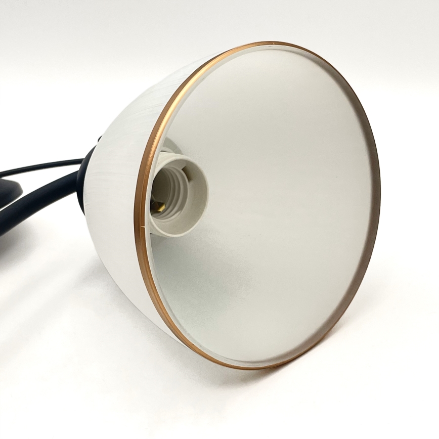 Pendel med kædeophæng RETRO 2xE27/60W/230V mat sort