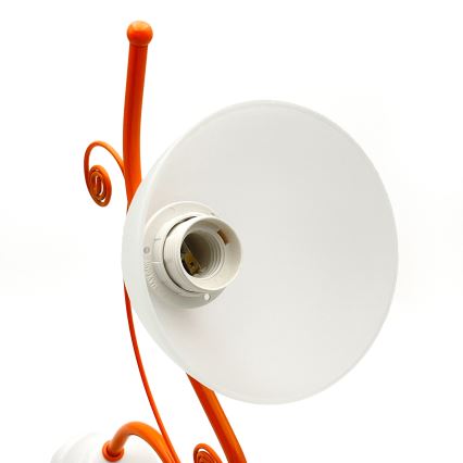 Pendel med kædeophæng RETRO 3xE27/60W/230V hvid/farverig