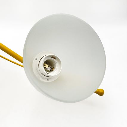 Pendel med kædeophæng RETRO 5xE27/60W/230V hvid/farverig