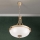 Pendel med kædeophæng ROCCA 3xE27/60W/230V diameter 42 cm bronze/hvid