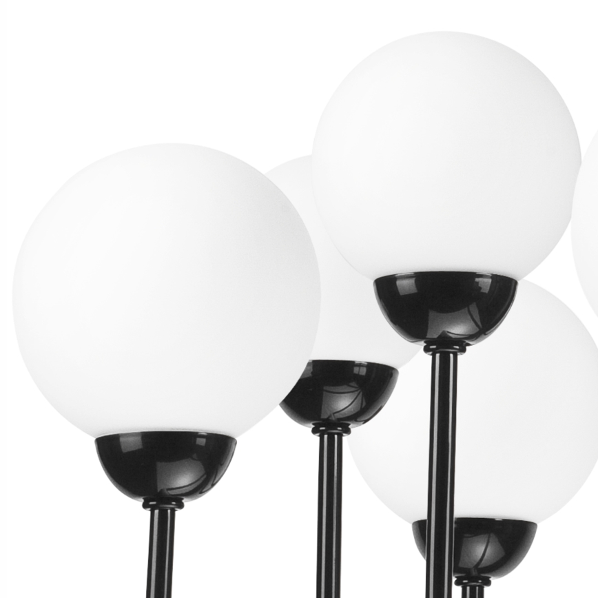 Pendel med kædeophæng TIFFY 5xG9/5W/230V sort