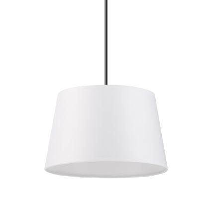Pendel med ledning AIDA 1xE27/60W/230V Ø 25 cm eg/valnød/hvid